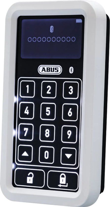 ABUS HomeTec Pro Bluetooth CFT3100 - Klavier met Touchscreen, Wit
