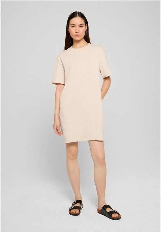 Urban Classics Ladies Everyday Dress Dames Mini-jurk - beige - L