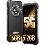 Blackview BL9000 Onbreekbare Mobiele Telefoon 5G Dual Display 24 GB + 512 GB, Dimensity 8020/GPU 9-Core, 6,78 inch FHD+/120Hz, 50MP + 50MP, 8800mAh/120W, Android13 Gaming Smartphone, WIFI 6/GPS (L1+L5)/TUV/NFC