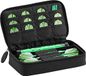 Casemaster by GLD Products Plazma Dart Case met zwarte rits, zwarte rand