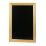 Chalkboards UK WC102 Schoolbord, hout, zwart, A2, 625 x 450 mm