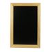 Chalkboards UK WC102 Schoolbord, hout, zwart, A2, 625 x 450 mm