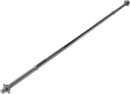 Gorilla Sports Halterstang - 170 cm - Schroefsluiting - Chroom
