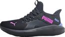 Puma Softride Enzo 5 Slip Sportschuhe Damen Laufschuh sportlicher Schnürer Schwarz Freizeit