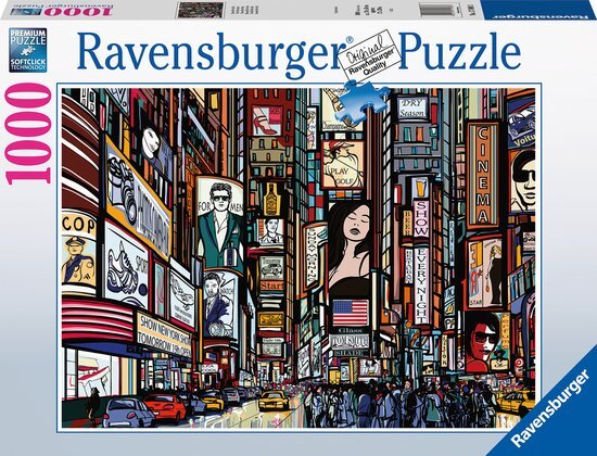 Ravensburger Kleurrijk New York Puzzel (1000 stukjes)