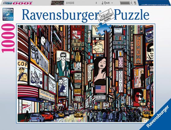 Ravensburger Bunte Straße - 1000 stukjes Puzzel - Multicolor