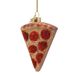 Vondels boule de noël - Point de pizza 10cm en verre, couleur multi 1 pièce