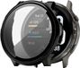Bandz PC Cover met Glas (Zwart) – slank, schokbestendig beschermhoesje voor optimale schermveiligheid – geschikt voor Garmin Venu 3S (41mm)