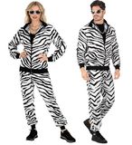 W Finidi Trainingspak zebra Milan S Unisex Polyester Wit/Zwart