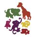 Rayher 3001149 Crepla-Zoo, 6 soorten, 3-8,5 cm, SB-Btl. 80 stuks, gemis