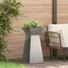 Maison Exclusive - Pots décoratifs en forme de colonne, 2 pièces, argent, 35 x 35 x 73 cm, acier inoxydable