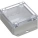 TRU COMPONENTS 6U07111105737 TC-13865268 Boîtier industriel 136,5 x 106,5 x 45 ABS-PC Gris clair, Transparent 1 pièce(s)
