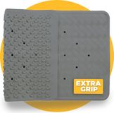 Pasper Badmat Grijs antislip mat 40 x 70 cm