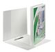 LEITZ presentatie-ringband, A4 extra breed, wit, rug 30 mm, 2-rings mechaniek