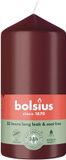 Bolsius - Stompkaars - Essentials - 120/58 - 1 Stuk - Velvet Red