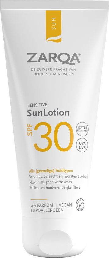 ZARQA SunLotion SPF30 - 200ml - Hypoallergeen