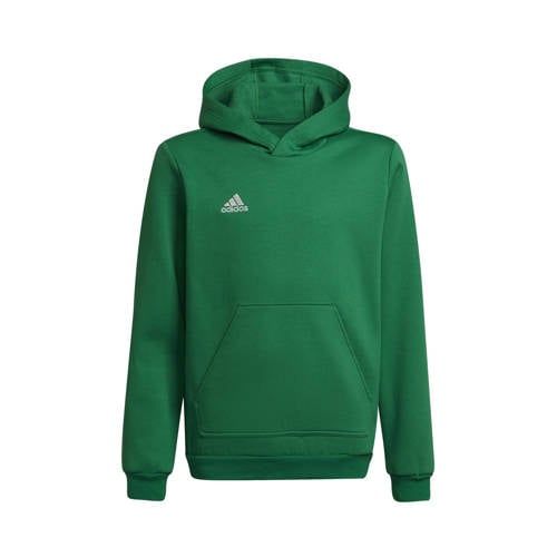 adidas Performance Junior sporthoodie groen/wit