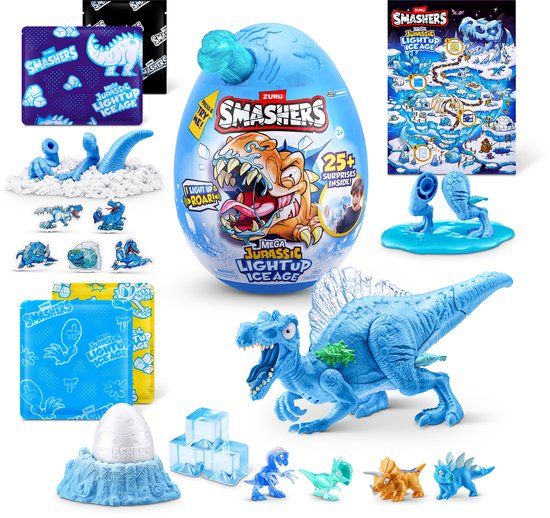 Smashers Mega Jurassic Light Up Ice Age