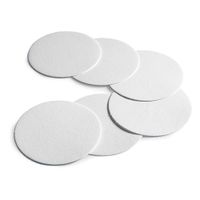 Sartorius Kwalitatief technisch glad filterpapier, rond filter, 3 hw soort, wit, 80 mm diameter, 100 stuks