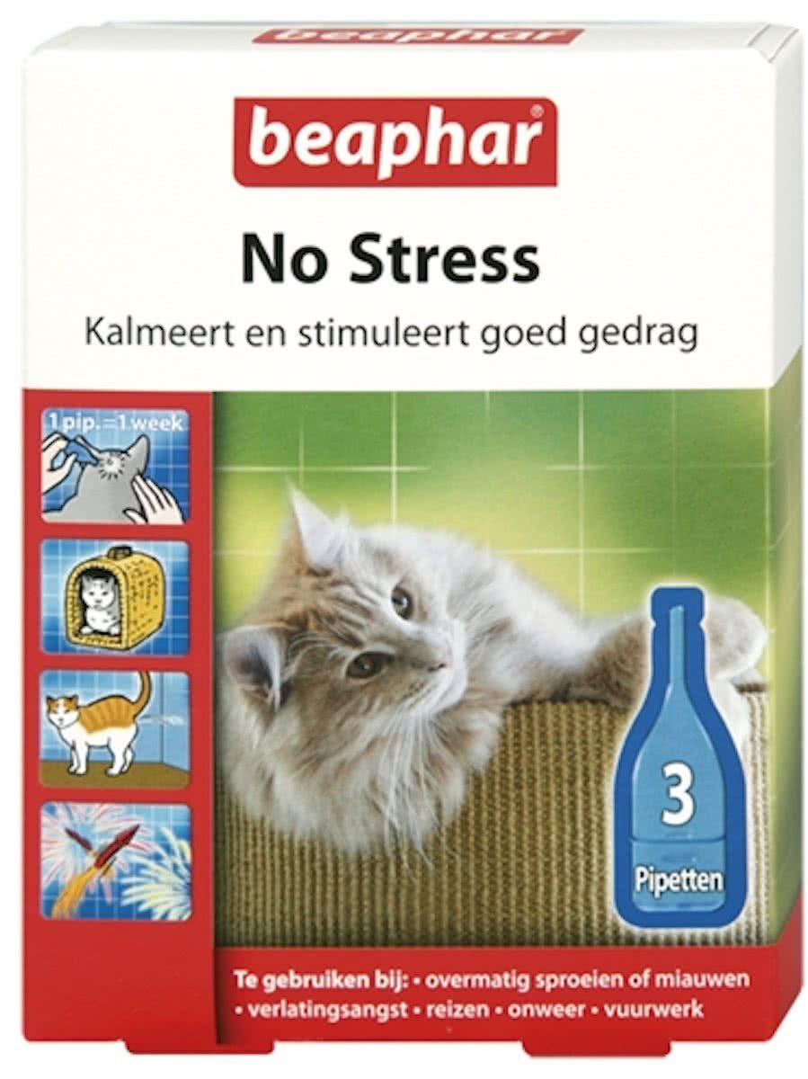 BEAPHAR No Stress Spot On Kalmeert En Stimuleert Goed Gedrag Kat 3 PIP