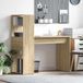 Maison Exclusive - Bureau, placage Sonoma-eik, 113 x 54 x 120 cm