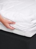 Essenza Molton Hoeslaken Wit - 90x190 cm