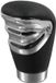 Pilot Lampa Versnellingspookknop Zwart/Zilver Universeel 8 cm