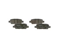 BOSCH Bremsbelagsatz, Scheibenbremse 0986494857