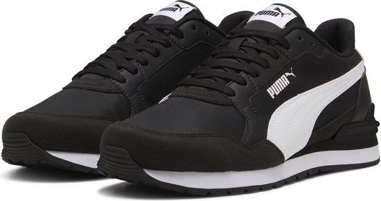 PUMA ST Runner v4 NL Unisex Sneakers - Puma Black-Puma White - Size 46
