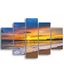 Homemania Afbeelding eiland-5 natuur en landschappen per woonkamer, meerkleurig, 95 x 0,3 x 60 cm, HM205MDF122, MDF