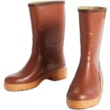 Aigle Bison 2 bottes de pluie pour hommes, Amber Bruin, 40 EU