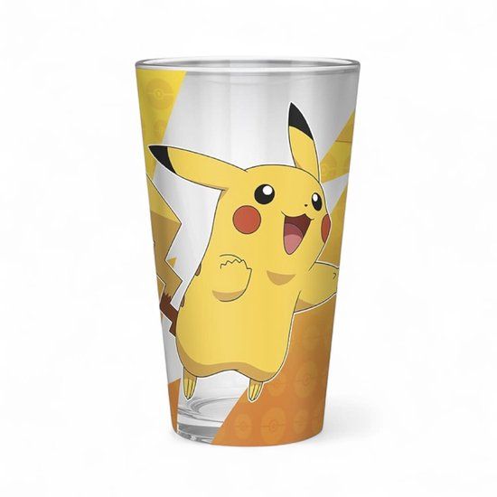 Pokémon Pikachu Unisex Drinkglas - transparant