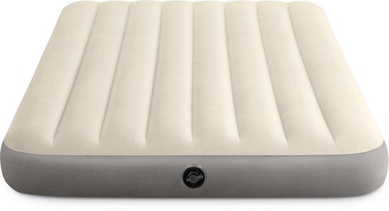 Intex Dura-beam Single High Airbed Full - Luchtbed - 2-Persoons - 137x191x25cm