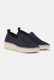 Ilse Jacobsen Tulip Instapper TULIP4078 Dark Indigo Pearled Ivory Dames Maat 37