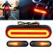 NCD E-Commerce Handel GmbH Feux de jour à LED en deux parties Convient pour motos, y compris les clignotants gauche et droit