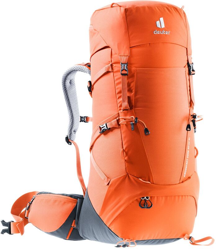 Deuter Aircontact Core 35+10 SL Backpack Women - rood/grijs