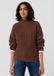 s.Oliver pull en maille marron foncé
