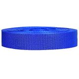 Strapworks Robuuste polypropyleen riem - robuuste poly-band voor reparatie van knutselmateriaal buitenshuis, 3,8 cm x 45,7 m, koningsblauw