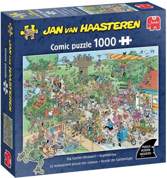 Jumbo Jan van Haasteren Vogelkijkdag 1000 stukjes Legpuzzel