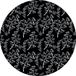 Bonateks Ronde digitaal bedrukte muismat, antislip onderkant, voor kantoor en thuis, diameter: 22 cm