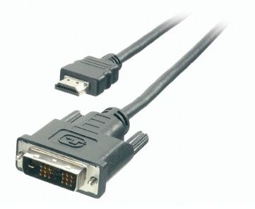 Vivanco 47056 2m DVI-D to HDMI Adapter Cable - Grey