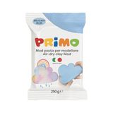 Primo - Dermatologisch geteste boetseerklei, 250 g, geurloos, veganistisch, zachte en natuurlijke boetseerklei - Speel kinderen 3 jaar creatief werk, aan de lucht drogen, geen bakken