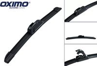 Oximo Flatblade Wiper Blade 300mm Hook Mount Black for Nissan Pathfinder, Mitsubishi Colt, Universal Car, Boat