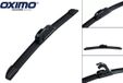 Oximo Flatblade Wiper Blade 300mm Hook Mount Black for Nissan Pathfinder, Mitsubishi Colt, Universal Car, Boat