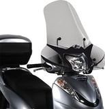 Givi 308AG Windscherm Airstar met randbescherming, transparant