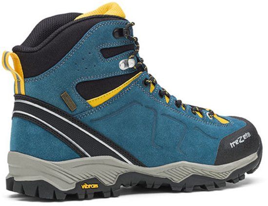 Trezeta Schoenen Blauw/Geel Synthetisch/Leer Heren Maat 44