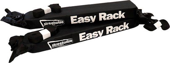 Universele 'Easy Rack' Soft Dakdragerset - Zwart - Staal - 50 kg