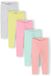 Minoti meisjes legging 5-pack pastel - katoen - grijs