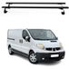 Omac Barres De Toit Heavy Duty Compatibles Avec Nissan Primastar 2001-2014 – 2 Barres – Acier Noir