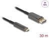 Delock Active Optical Cable USB Type-C™ to DisplayPort 8K 60 Hz 40 Gbps 30 m